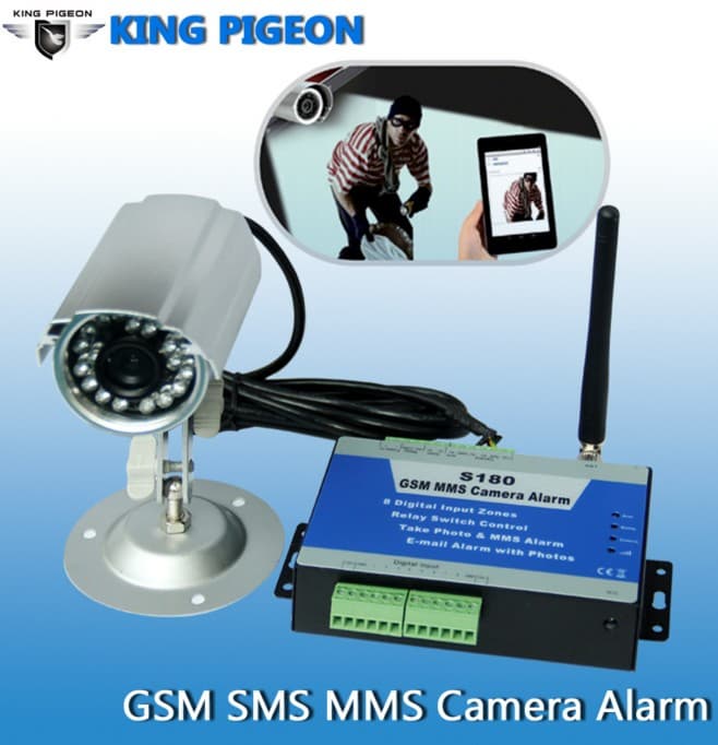 gsm relay controller with camera  S180